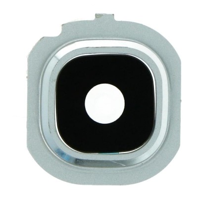 Camera Lens Glass With Frame For Samsung Galaxy J7 2016 White By - Maxbhi Com