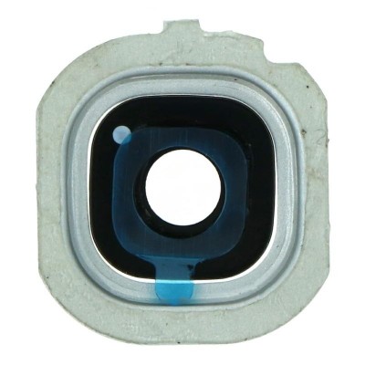 Camera Lens Glass With Frame For Samsung Galaxy J7 2016 White By - Maxbhi Com