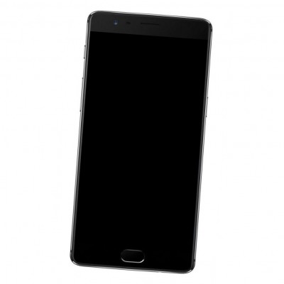 Camera Lens Glass with Frame for OnePlus 3T Gunmetal