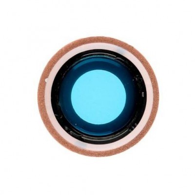 Camera Lens Glass With Frame For Apple Iphone 7 Gold By - Maxbhi Com