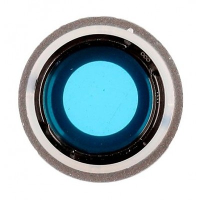 Camera Lens Glass With Frame For Apple Iphone 7 Silver By - Maxbhi Com