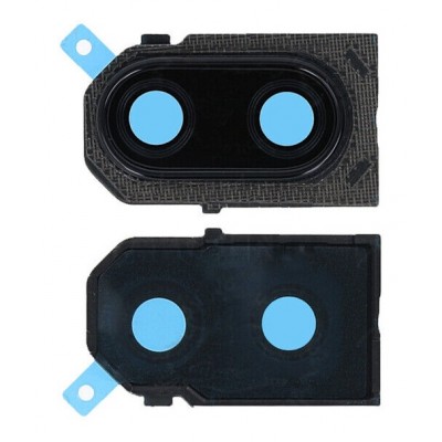 Camera Lens Glass With Frame For Honor 9i Black By - Maxbhi Com