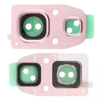 Camera Lens Glass With Frame For Samsung Galaxy A5 2017 Pink By - Maxbhi Com
