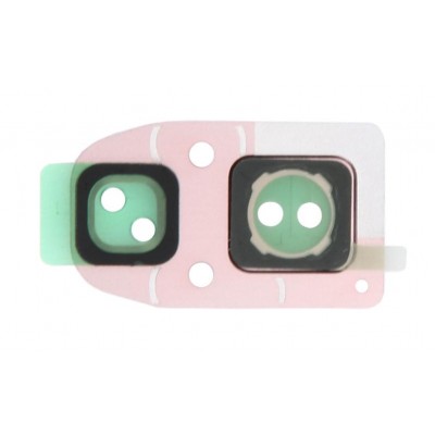 Camera Lens Glass With Frame For Samsung Galaxy A5 2017 Pink By - Maxbhi Com