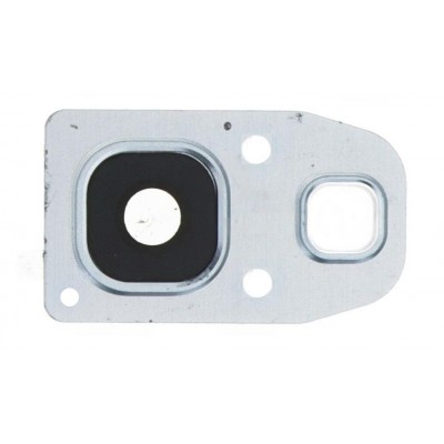 Camera Lens Glass With Frame For Samsung Galaxy A5 2017 White By - Maxbhi Com