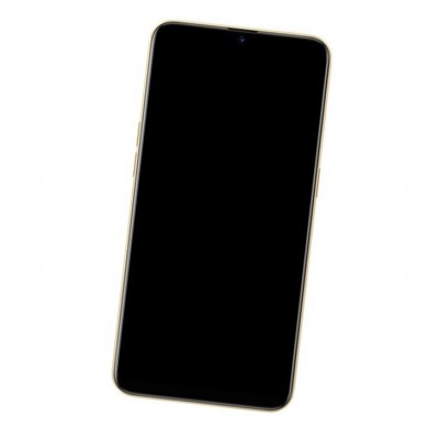 Camera Lens Glass with Frame for Oppo A7 Gold