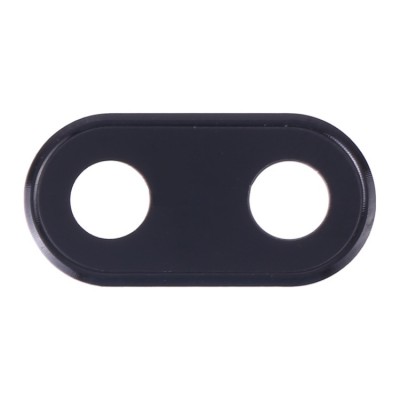 Camera Lens Glass with Frame for Xiaomi Redmi 6 Black
