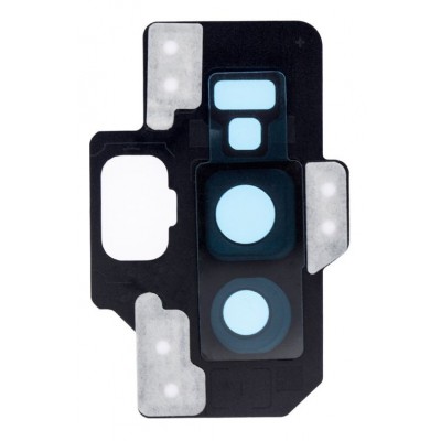 Camera Lens Glass With Frame For Samsung Galaxy Note 9 White By - Maxbhi Com