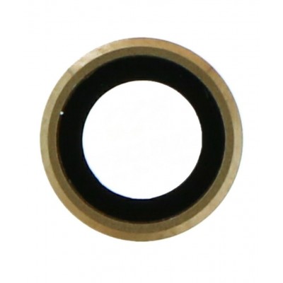 Camera Lens Glass With Frame For Apple Iphone 6s Plus Gold By - Maxbhi Com