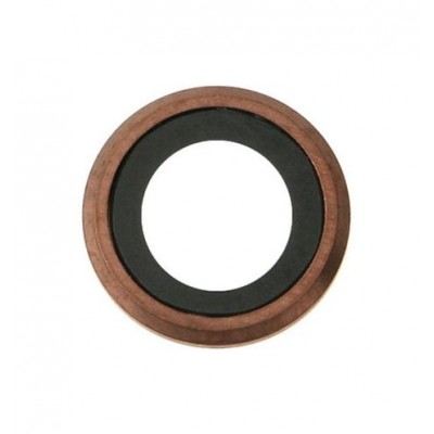 Camera Lens Glass with Frame for Apple iPhone 6s Plus Rose Gold