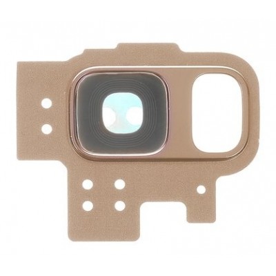 Camera Lens Glass With Frame For Samsung Galaxy S9 Gold By - Maxbhi Com