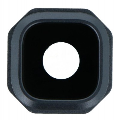 Camera Lens Glass With Frame For Samsung Galaxy A7 2016 Black By - Maxbhi Com