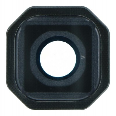 Camera Lens Glass With Frame For Samsung Galaxy A7 2016 Black By - Maxbhi Com