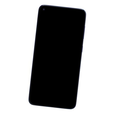 Camera Lens Glass with Frame for Samsung Galaxy M40 Blue