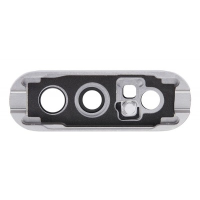 Camera Lens Glass With Frame For Samsung Galaxy A80 Silver By - Maxbhi Com
