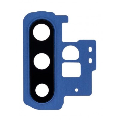 Camera Lens Glass With Frame For Samsung Galaxy Note 10 Plus Blue By - Maxbhi Com
