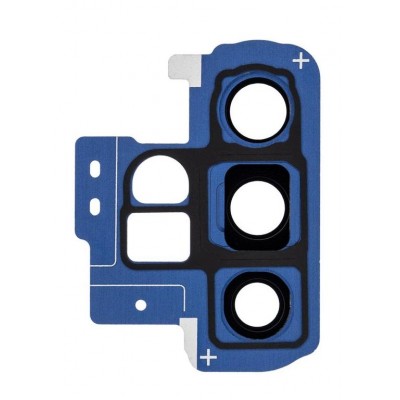 Camera Lens Glass With Frame For Samsung Galaxy Note 10 Plus Blue By - Maxbhi Com