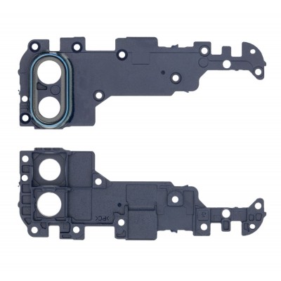 Camera Lens Glass With Frame For Samsung Galaxy A10s Blue By - Maxbhi Com