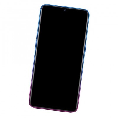 Camera Lens Glass with Frame for Oppo K1 Black