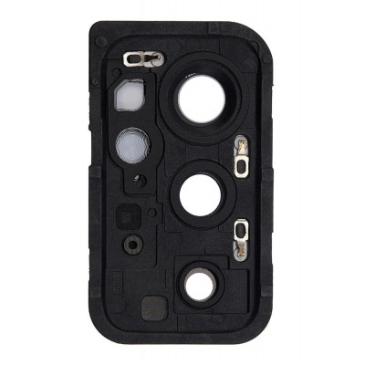 Camera Lens Glass With Frame For Oneplus 9rt 5g Blue By - Maxbhi Com
