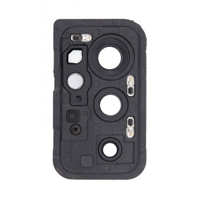Camera Lens Glass With Frame For Oneplus 9rt 5g Silver By - Maxbhi Com