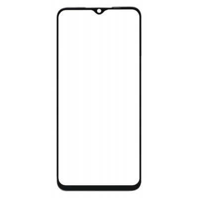 Replacement Front Glass For Oppo K10 5g Black By - Maxbhi Com