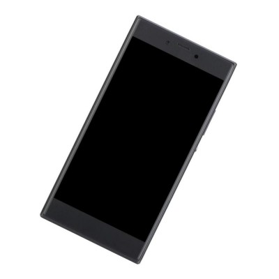 Camera Lens Glass with Frame for Sony Xperia R1 Plus Silver