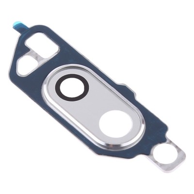 Camera Lens Glass With Frame For Lg V30 Plus Silver By - Maxbhi Com