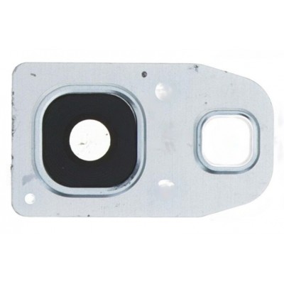 Camera Lens Glass With Frame For Samsung Galaxy A7 2017 Blue By - Maxbhi Com