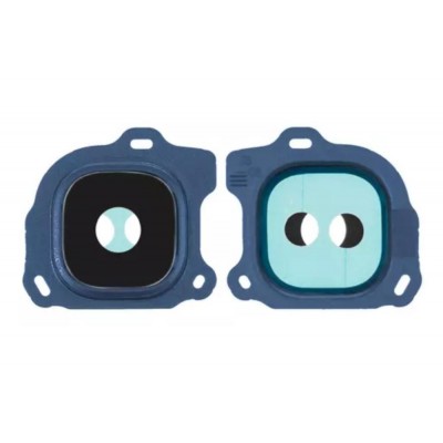 Camera Lens Glass With Frame For Samsung Galaxy On6 Blue By - Maxbhi Com