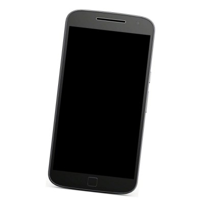 Camera Lens Glass with Frame for Motorola Moto G4 Plus Black