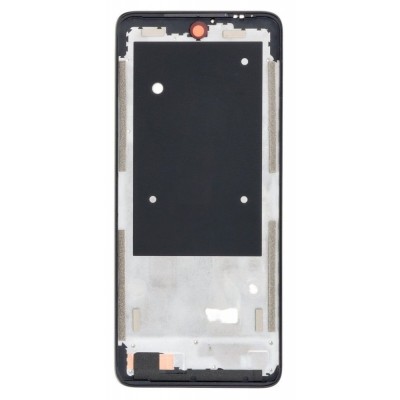 Lcd Frame Middle Chassis For Motorola Moto G51 5g Silver By - Maxbhi Com