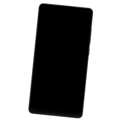 Camera Lens Glass with Frame for Xiaomi Mi Mix 2 White