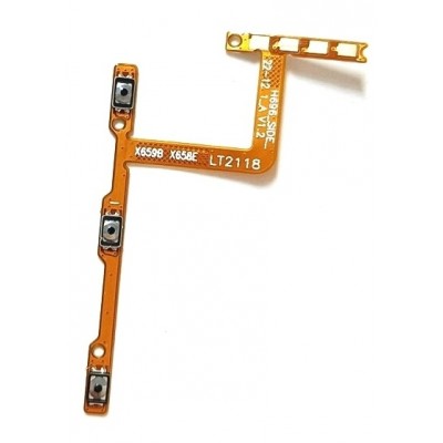 Power Button Flex Cable For Tecno Spark 7 On Off Flex Pcb By - Maxbhi Com