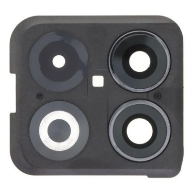 Camera Lens Glass With Frame For Oneplus 10t 5g White By - Maxbhi Com