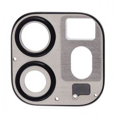 Camera Lens Glass With Frame For Apple Ipad Pro 11 2021 Grey By - Maxbhi Com