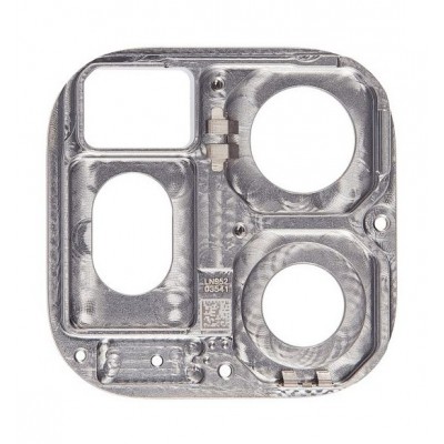 Camera Lens Glass With Frame For Apple Ipad Pro 11 2021 Grey By - Maxbhi Com