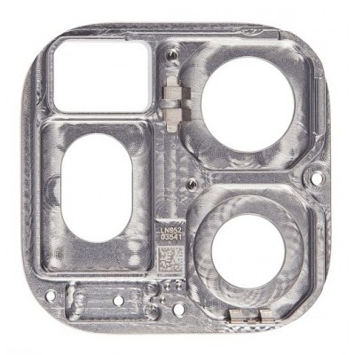 Camera Lens Glass With Frame For Apple Ipad Pro 11 2021 White By - Maxbhi Com