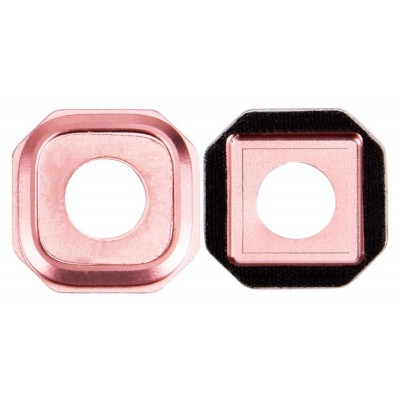 Camera Lens Glass With Frame For Samsung Galaxy A3 2016 Pink By - Maxbhi Com