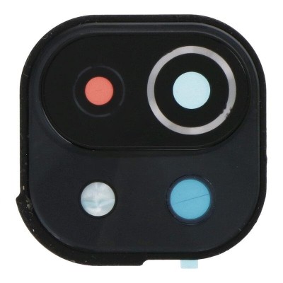 Camera Lens Glass With Frame For Xiaomi Mi 11 Lite 5g White By - Maxbhi Com