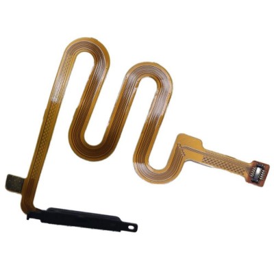 Fingerprint Sensor Flex Cable For Infinix Note 10 Pro Black By - Maxbhi Com