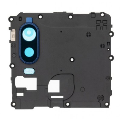 Camera Lens Glass With Frame For Motorola One Vision Blue By - Maxbhi Com