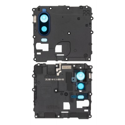 Camera Lens Glass With Frame For Motorola One Vision Brown By - Maxbhi Com