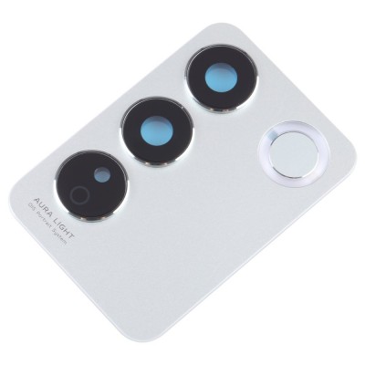 Camera Lens Glass With Frame For Vivo V27 Pro White By - Maxbhi Com