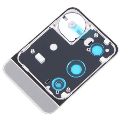 Camera Lens Glass With Frame For Vivo V27 Pro White By - Maxbhi Com