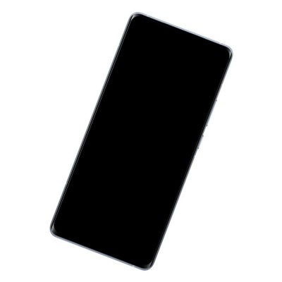 Camera Lens Glass with Frame for Vivo X60 Pro Plus Black