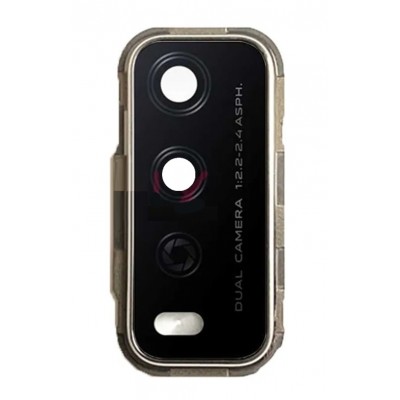 Camera Lens Glass With Frame For Vivo Y12g White By - Maxbhi Com