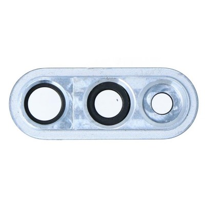 Camera Lens Glass With Frame For Huawei P30 Lite New Edition White By - Maxbhi Com
