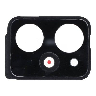 Camera Lens Glass With Frame For Xiaomi Poco X5 Pro 5g Black By - Maxbhi Com