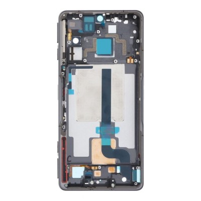 Lcd Frame Middle Chassis For Xiaomi Poco F4 Gt Black By - Maxbhi Com